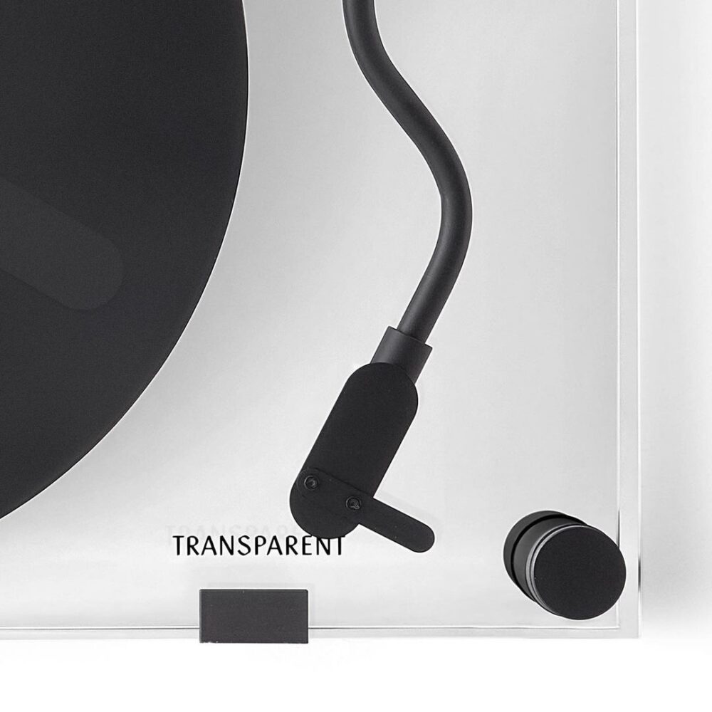 Transparent Turntable - Black - Image 4