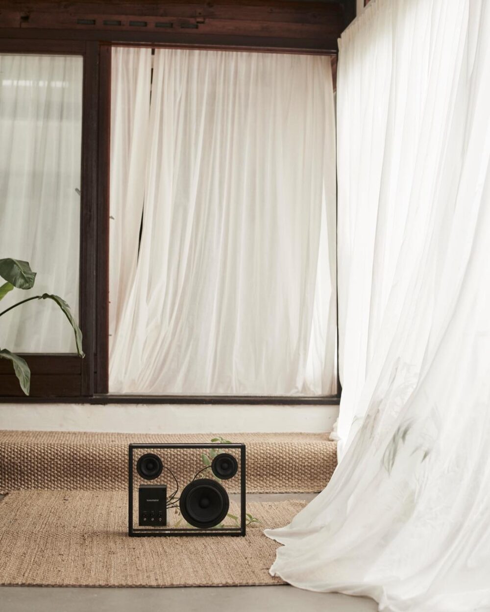 Transparent Speaker - Red - Image 5