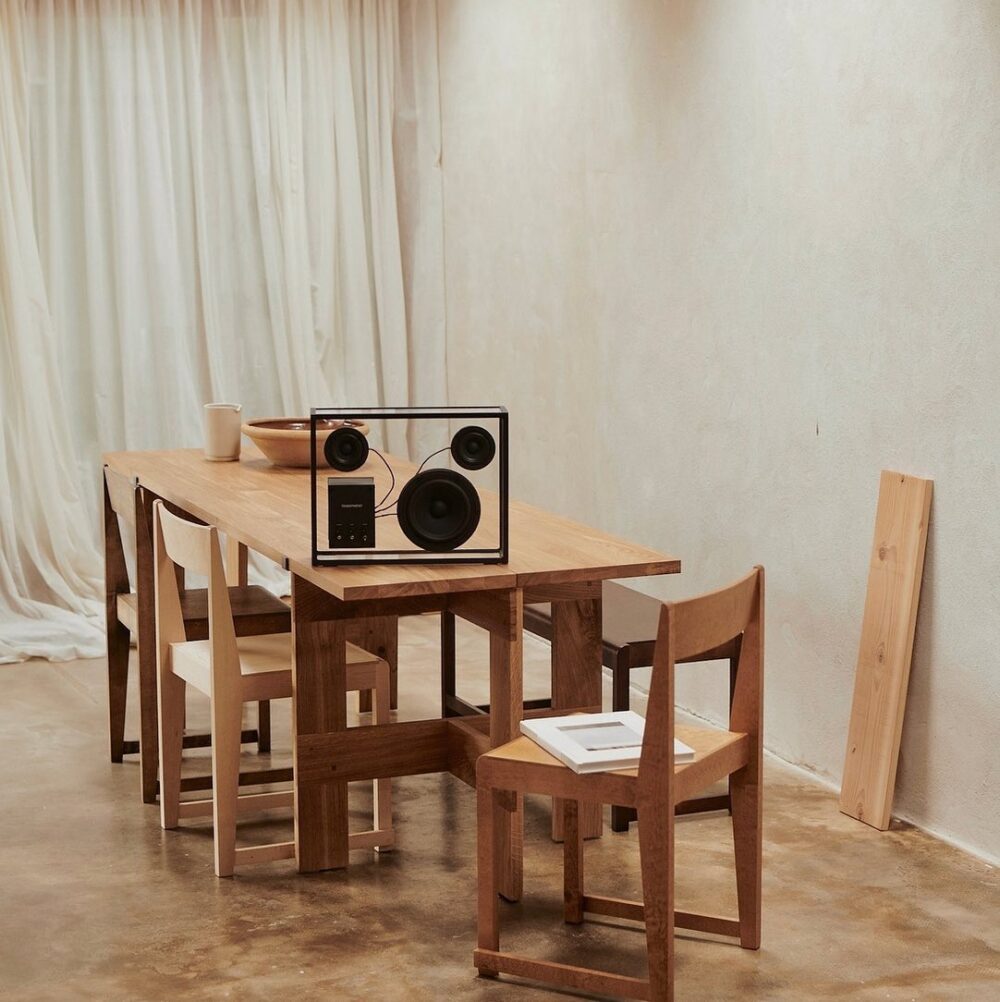Transparent Speaker - Red - Image 9