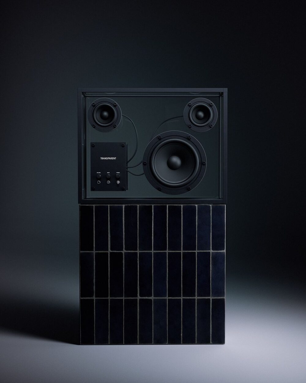 Transparent Speaker - Red - Image 11