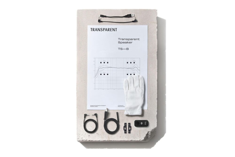 Transparent Speaker - Red - Image 4