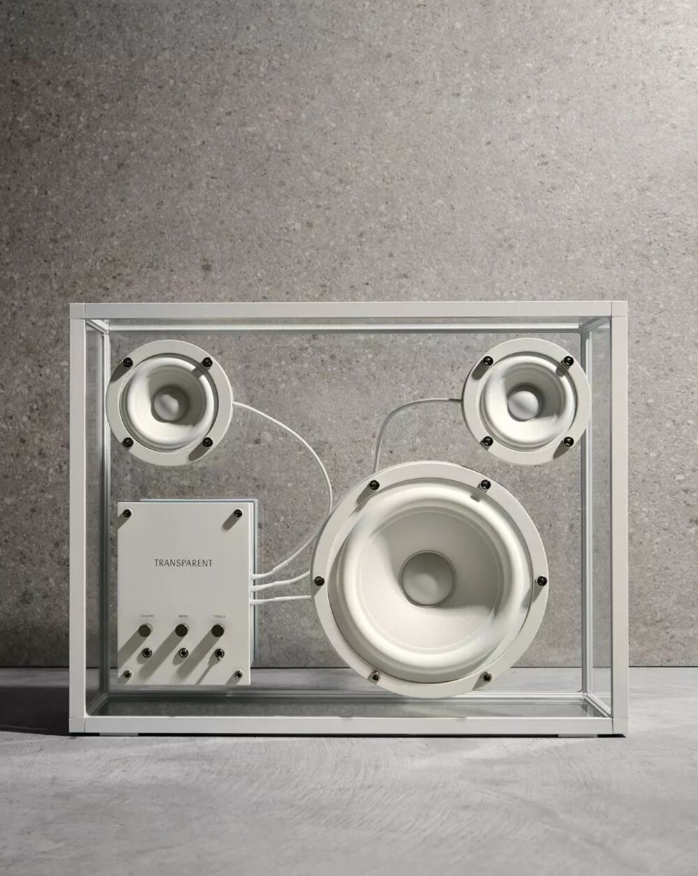 Transparent ηχείο - Λευκό - Image 5