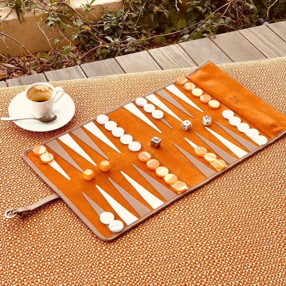 Backgammon travel set Velvet Claw - Image 4