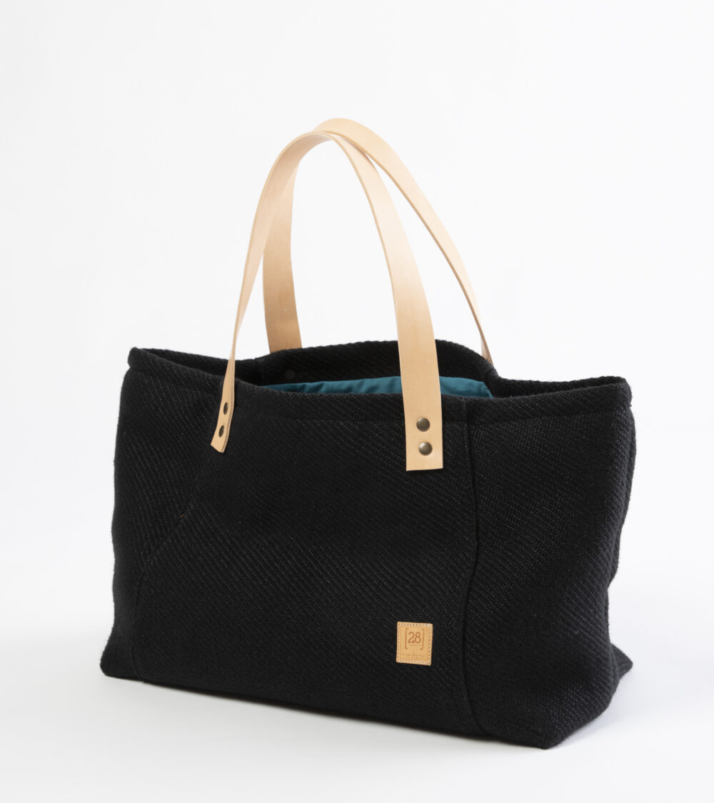 Jute Dog Bag - Black - Image 2
