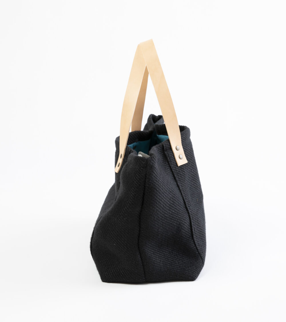 Jute Dog Bag - Black - Image 3