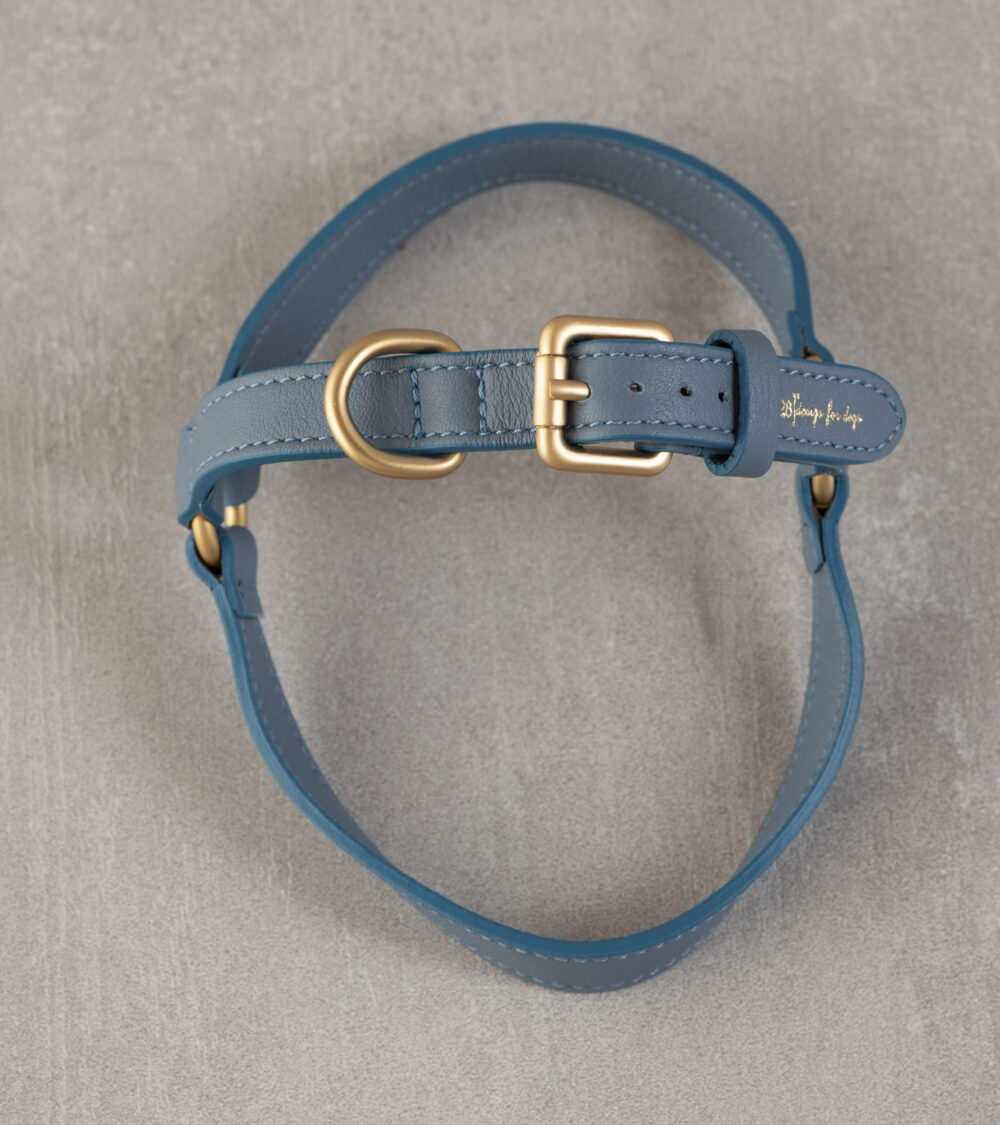 Nappa Leather Harness - Dusty blue - Image 2