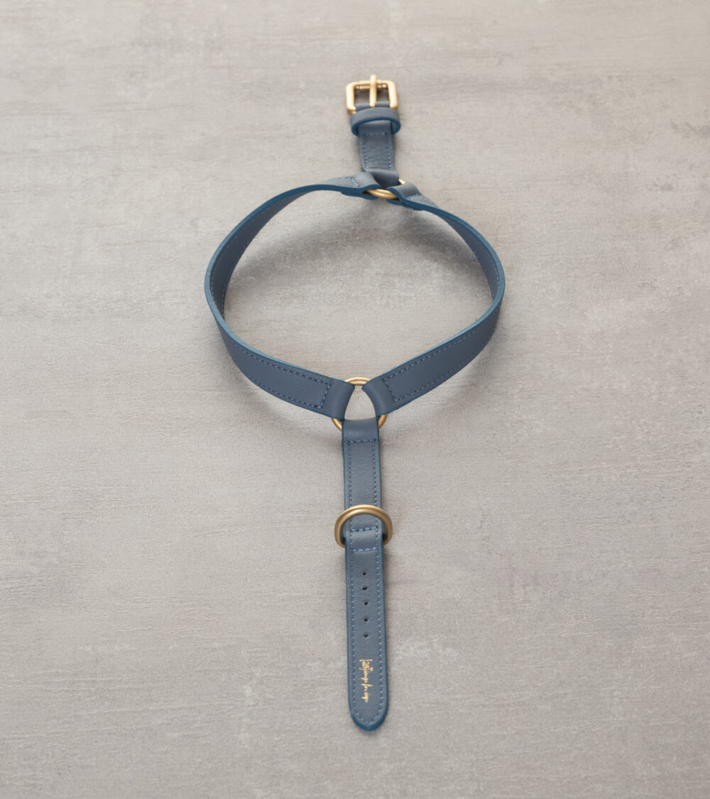 Nappa Leather Harness - Dusty blue - Image 3