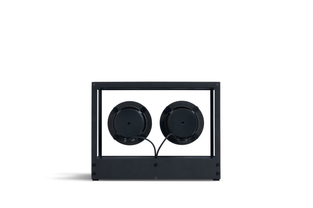 Small Transparent Speaker - Black - Image 4