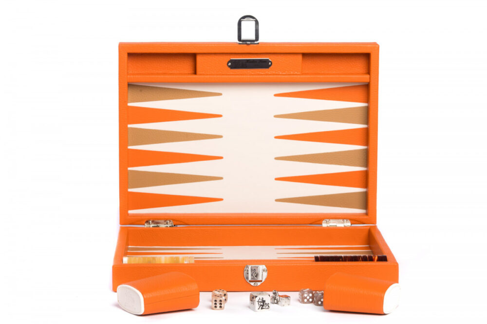 Backgammon - medium Buffalo Orange