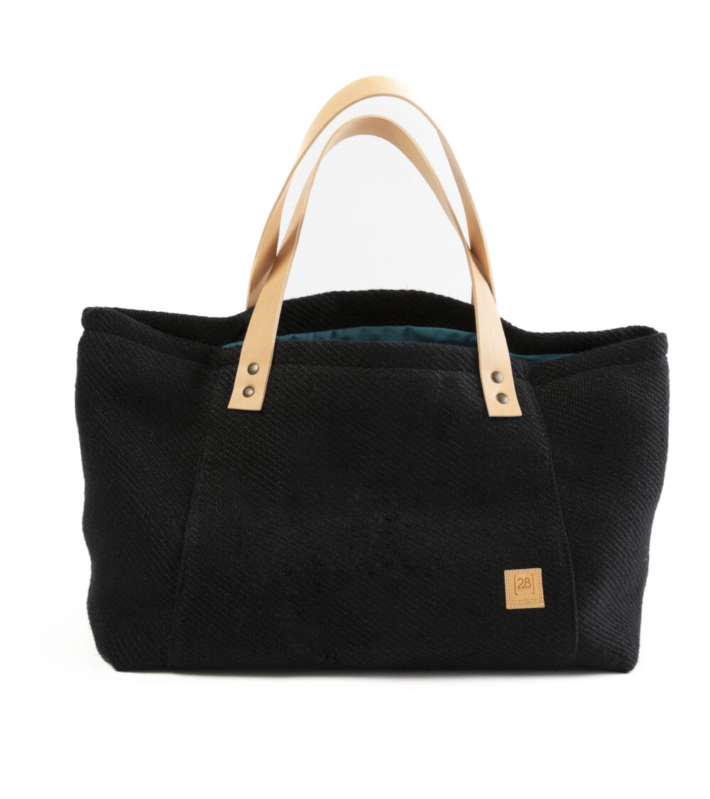 Jute Dog Bag - Black