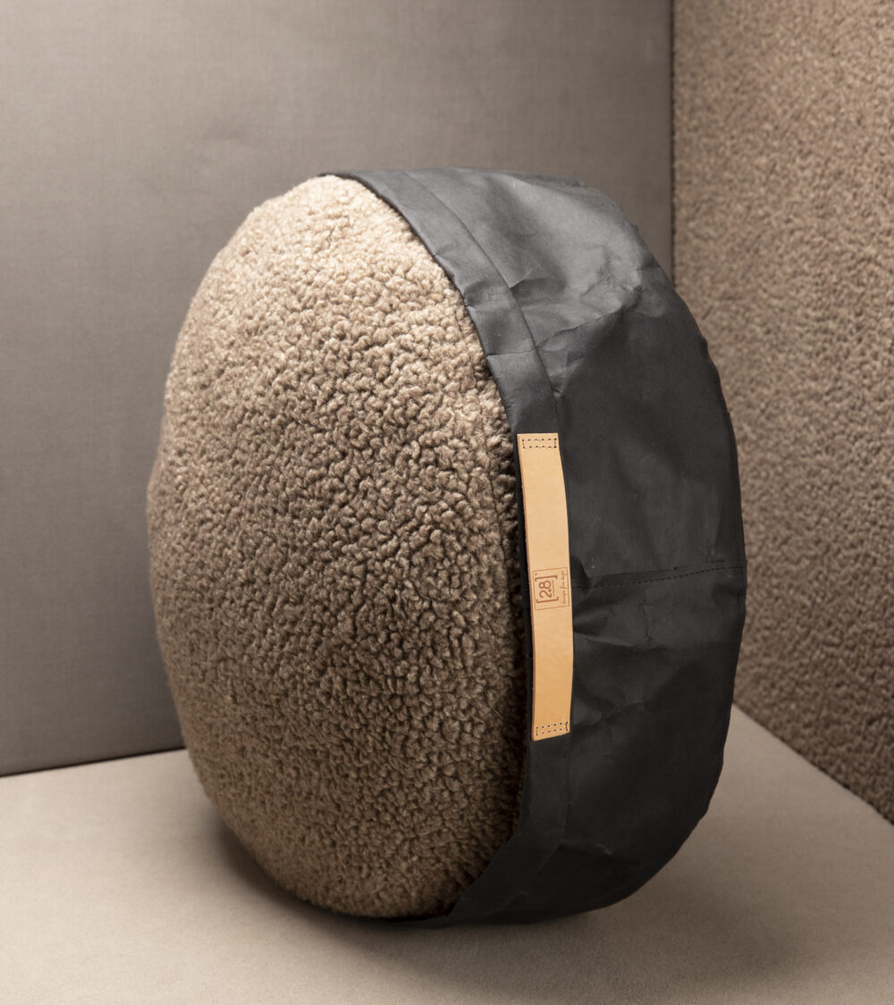 Paper Pet Cushion - Black - Image 3