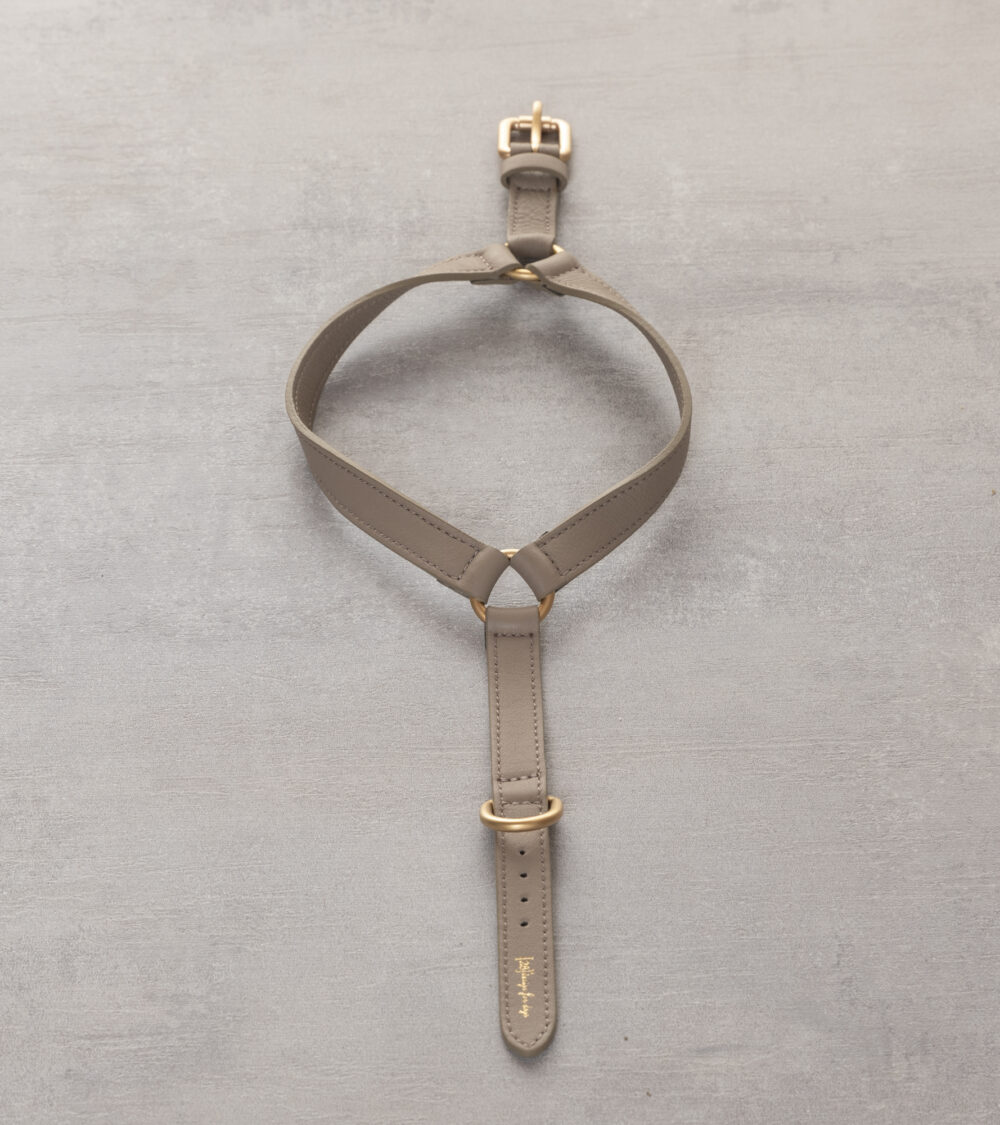 Nappa Leather Harness - Lazy taupe - Image 2
