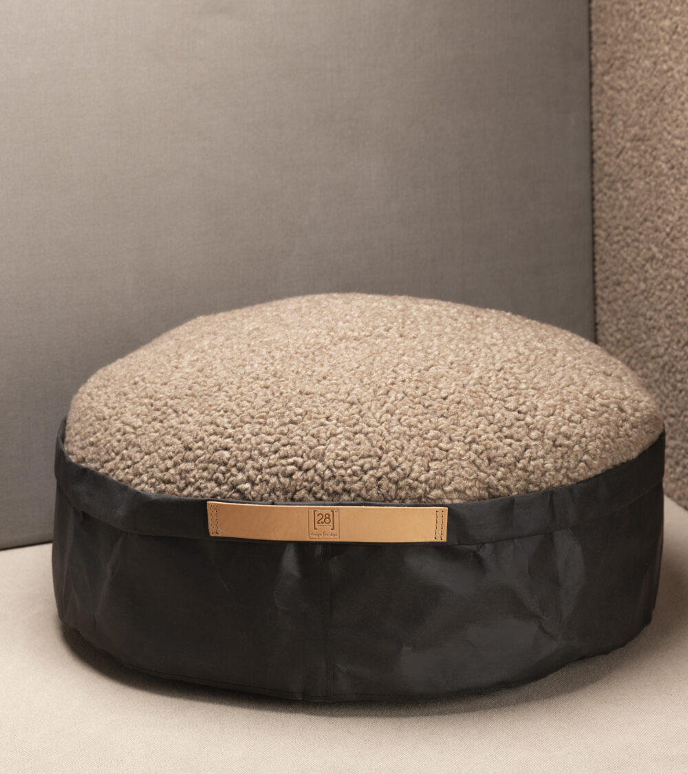 Paper Pet Cushion - Black - Image 2