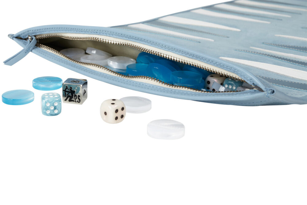 Backgammon travel set Velours Ciel - Image 2