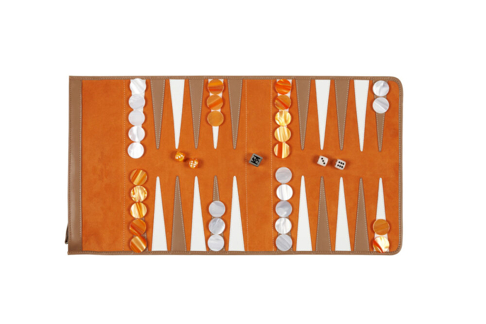 Backgammon travel set Velvet Claw