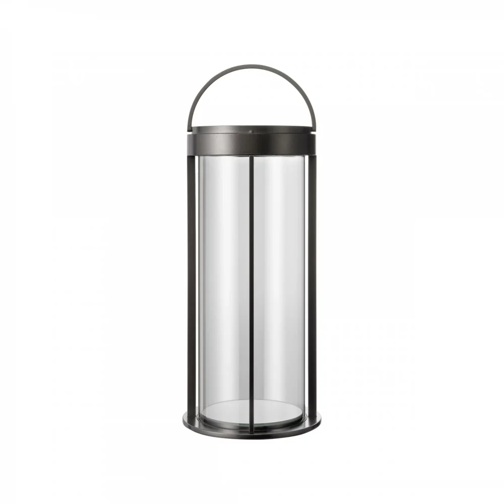Mobile LED lamp - Colour Gunmetal Size S