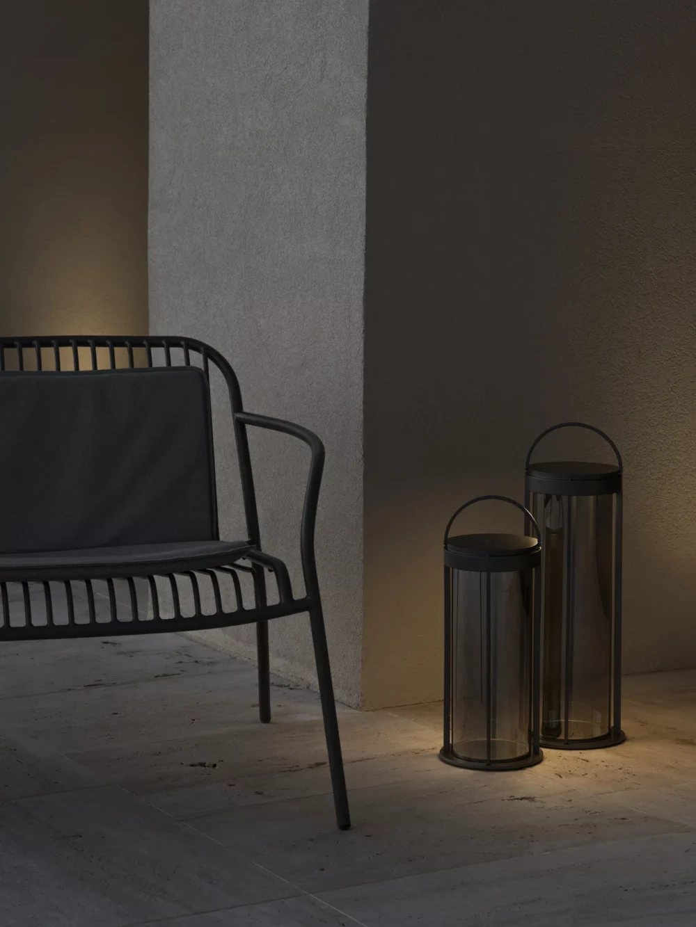 Mobile LED lamp - Colour Gunmetal Size S - Image 9
