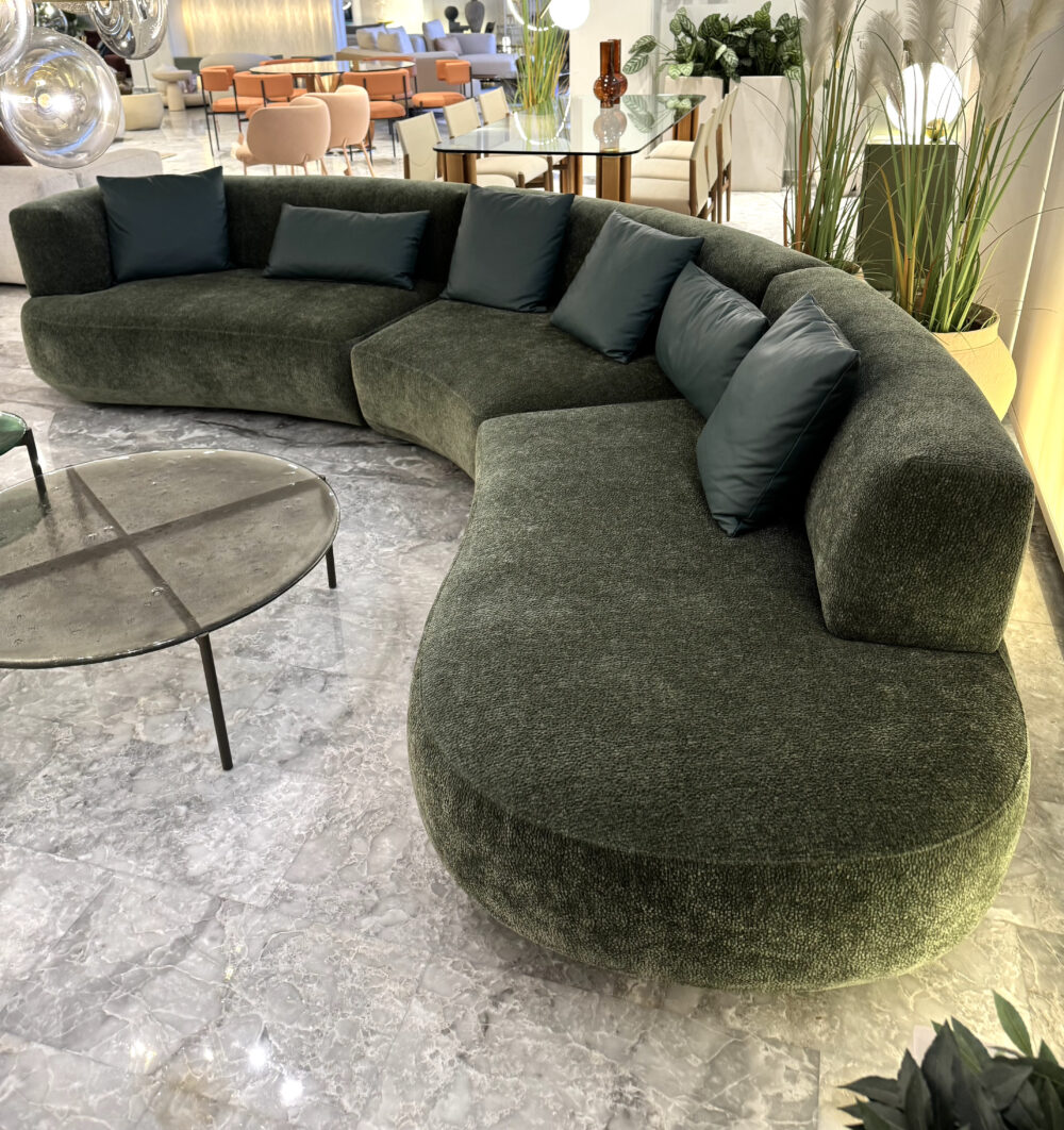 Moon Sofa - Bubble Fabric