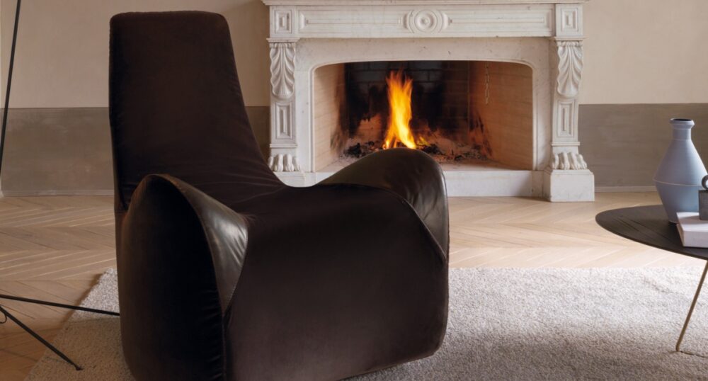Troy Armchair With Pouf - Set of 2 - Image 2